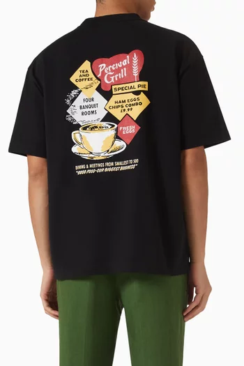 Percival Grill Oversized T-shirt in Organic Cotton