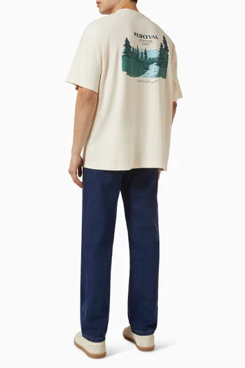 Wildlands Oversized T-shirt in Organic Cotton