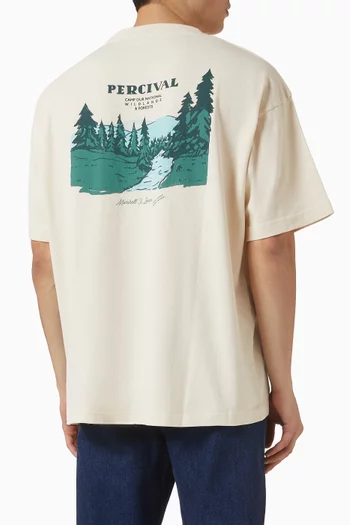Wildlands Oversized T-shirt in Organic Cotton