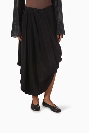 Tabi Ballet Flats in Leather