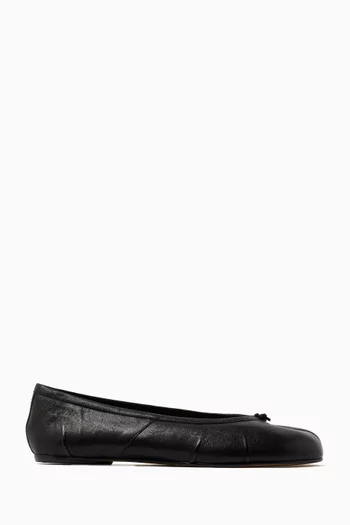 Tabi Ballet Flats in Leather