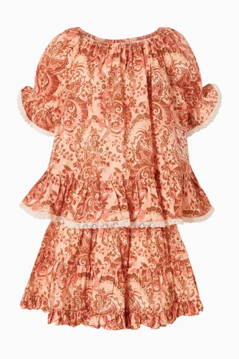 Bubble Hem Skirt