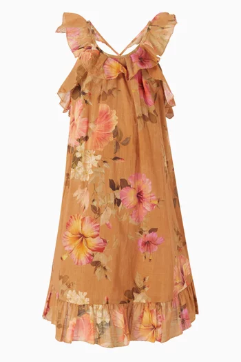 Junior Girl Mahon Frill Dress
