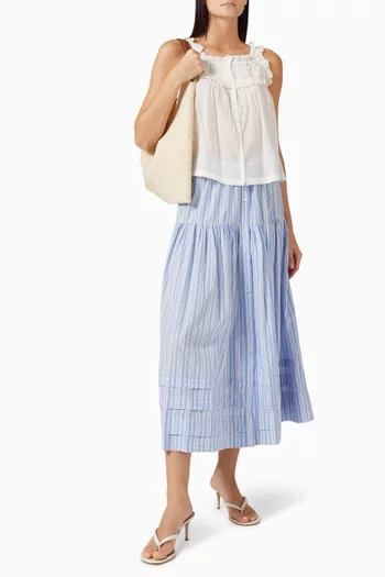 Fidella Top in Organic Cotton Voile