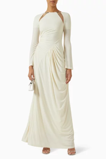Kyra Draped Gown