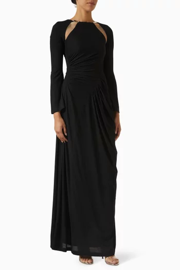 Kyra Draped Gown