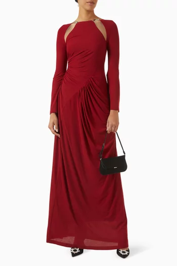 Kyra Draped Gown