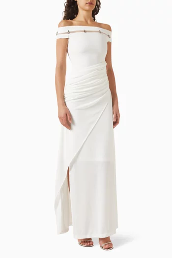 Aris Off-shoulder Dress