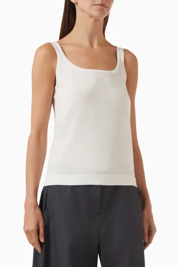 Sleeveless Top in Cotton