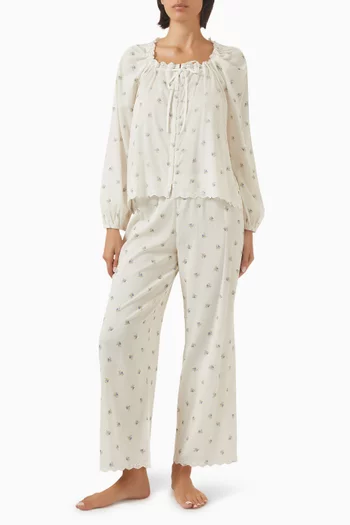 Paloma Pyjama Set in Cotton
