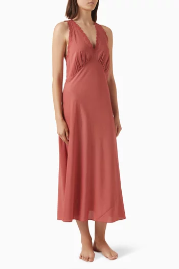 Lila Sleep Midi Dress