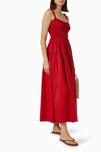Clover Midi Dress in Organic Cotton