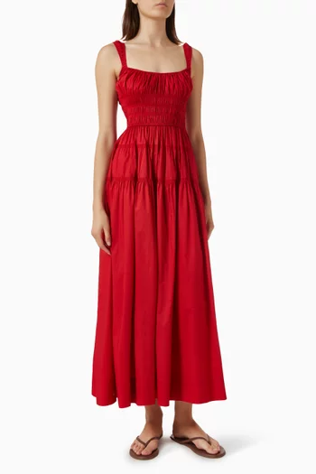 Clover Midi Dress in Organic Cotton