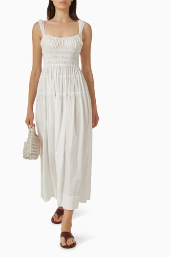 Clover Midi Dress in Organic Cotton