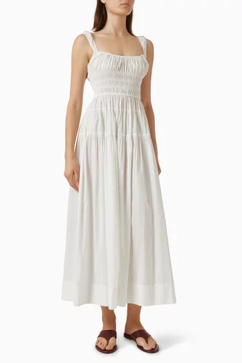 Clover Midi Dress in Organic Cotton