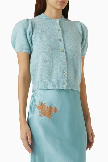 Anisa Cardigan in Wool-blend