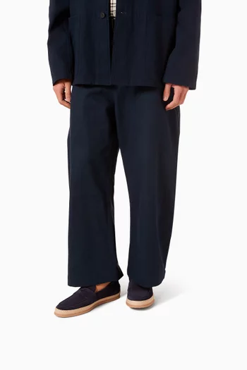 Penny Loafers in Suede