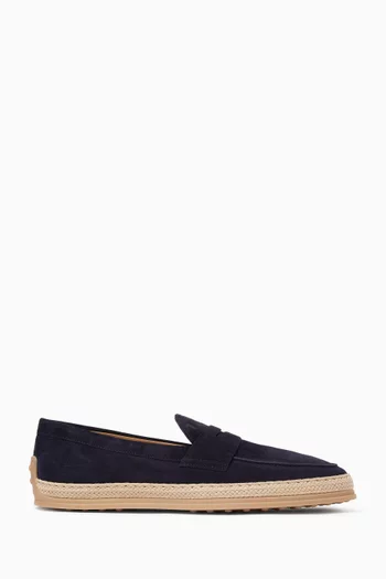Penny Loafers in Suede