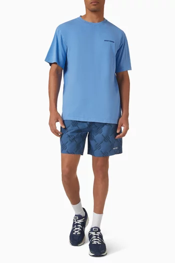 Irregular Monogram Swim Shorts