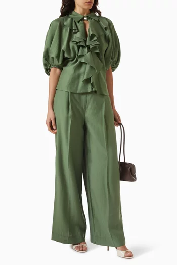 Ruffled Blouse