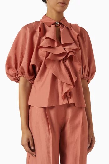 Ruffled Blouse