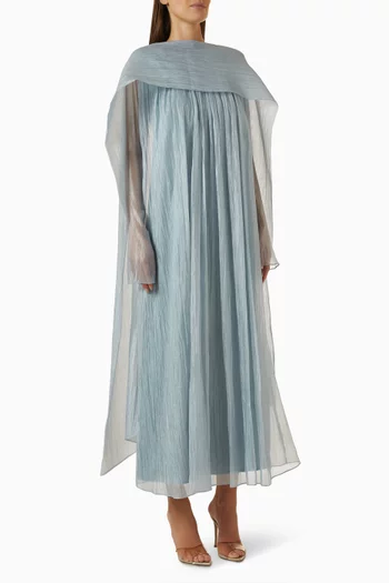 Elongated Scarf Maxi Dress