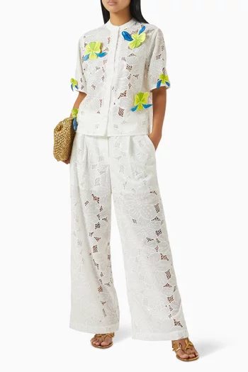 Durian Embroidered Shirt