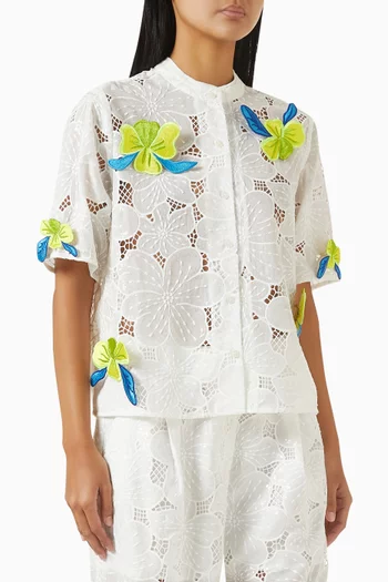 Durian Embroidered Shirt