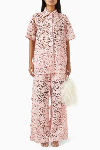 Papaya Lace Shirt