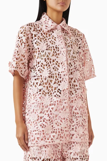 Papaya Lace Shirt