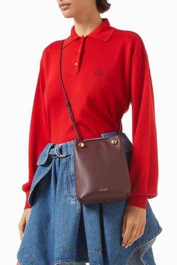 Pebble Pouch in Leather