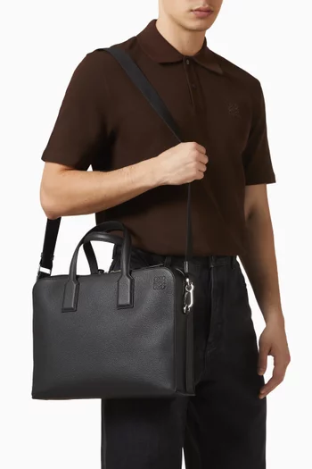 Goya Briefcase in Grained Calfskin