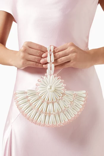 Small Selene Top Handle Bag in Acrylic
