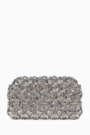 Large Tebea Beaded Clutch