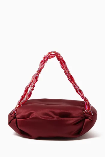 Tiny Nino Tote Bag in Satin