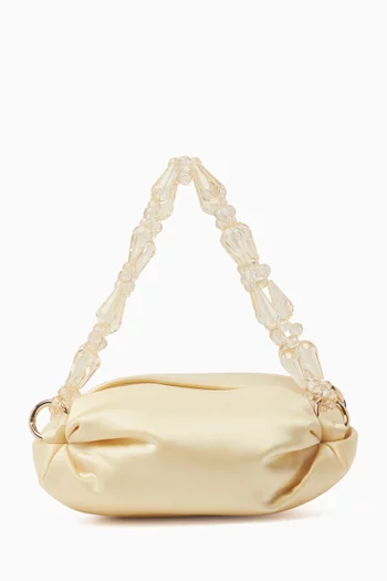 Tiny Nino Tote Bag in Satin