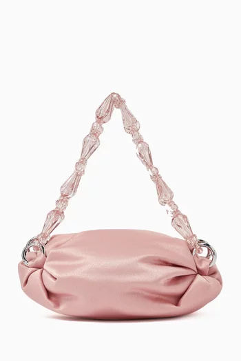 Tiny Nino Tote Bag in Silk Satin