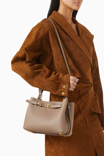 Tim Top-handle Bag in Leather