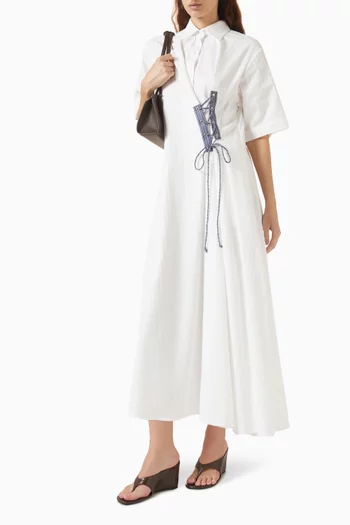 Lace Me Up Dress