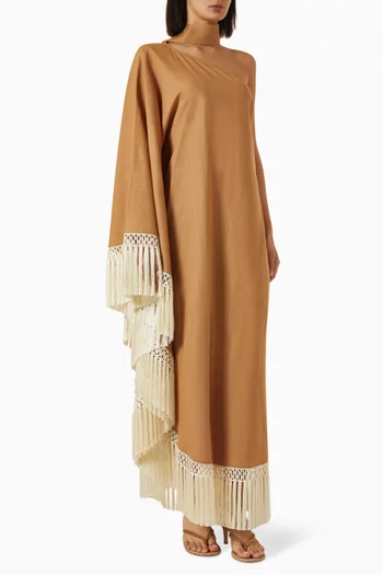 Andes Maxi Dress in Italian Linen