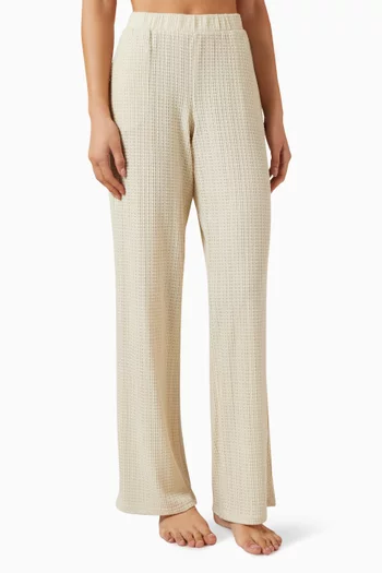 Knit Pants in Lyocell Blend