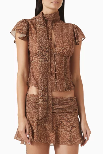 Ara Top in Chiffon