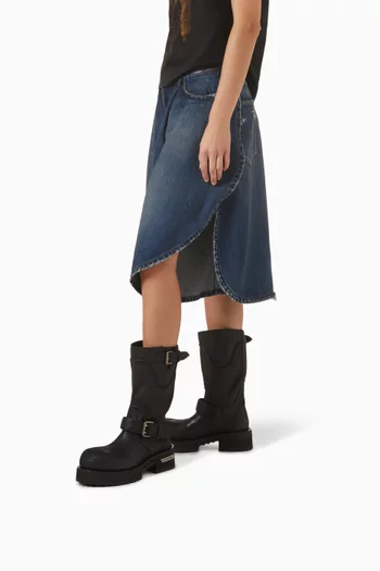 Venom Boots in Calfskin