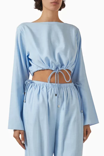 Chelley Top in Cotton-blend