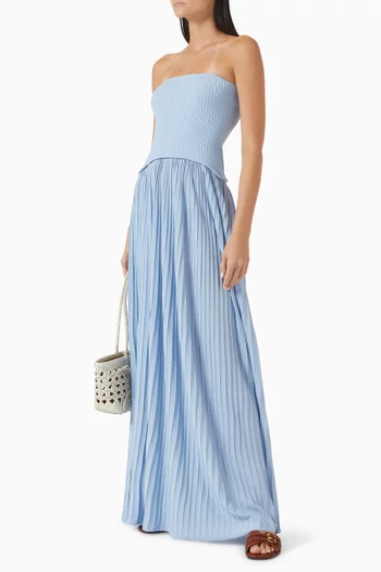 Strapless Soglio Maxi Dress