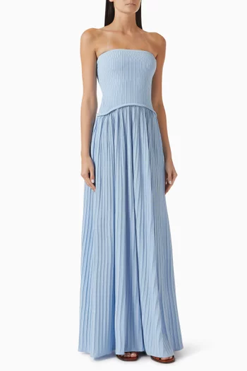 Strapless Soglio Maxi Dress