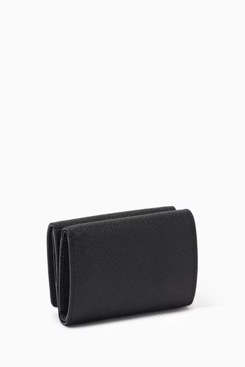 Small Wallet in Saffiano Leather