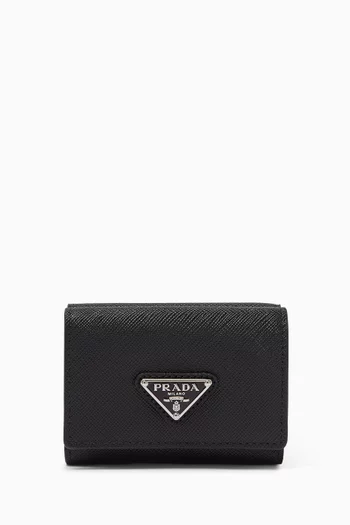 Small Wallet in Saffiano Leather