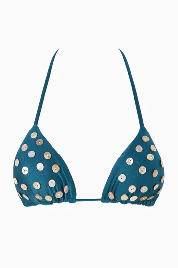 Eve Buttons Bikini Top