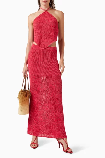 Mallory Top & Skirt Set